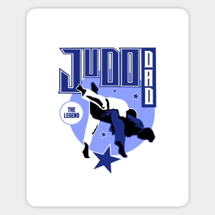 Judo Dad The Legend Sticker